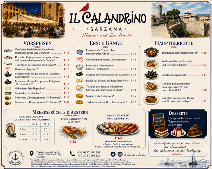  - RISTORANTE IL CALANDRINO